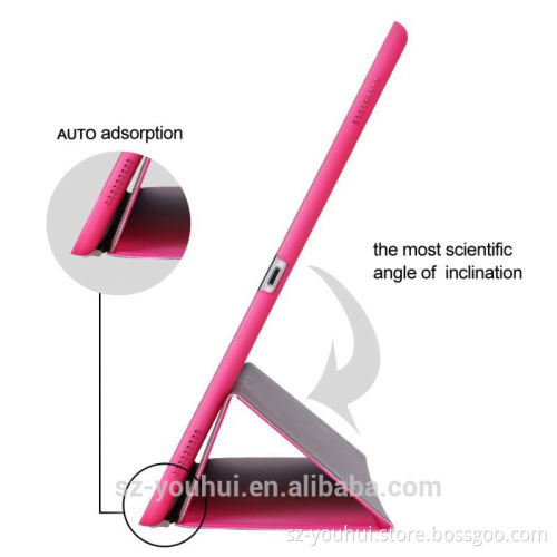 High quality wholesale rainbow color for ipad pro 12.9 case with stand